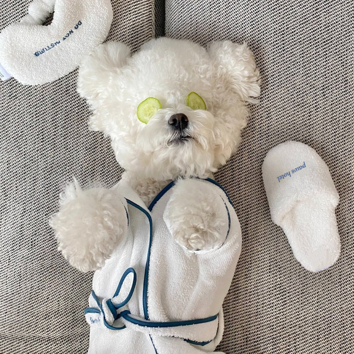 Pet Bath Towel Bathrobe Pajamas Photo Prop Nightgown