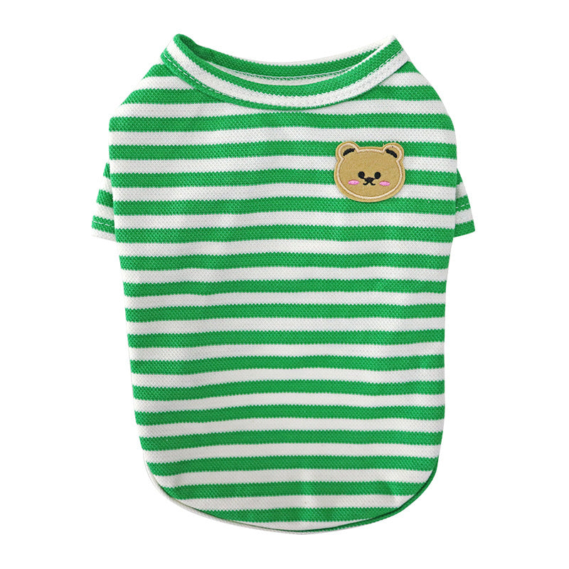 Breathable Summer Pet T-Shirt Lightweight Casual Wear