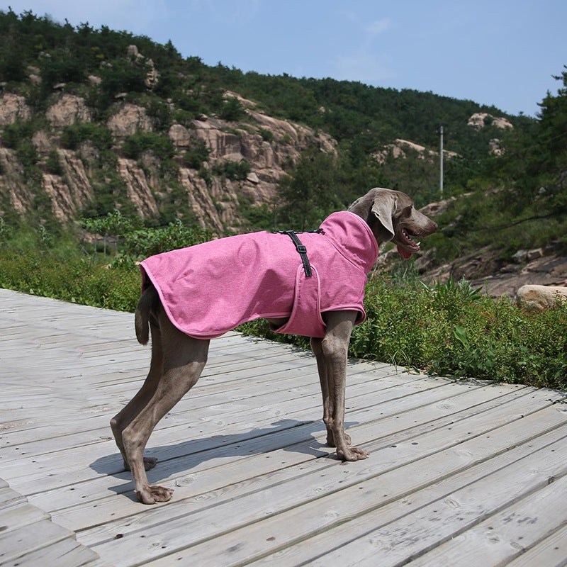Winter Outdoor Pet Shell Ski Suit Jacket Protective Wear