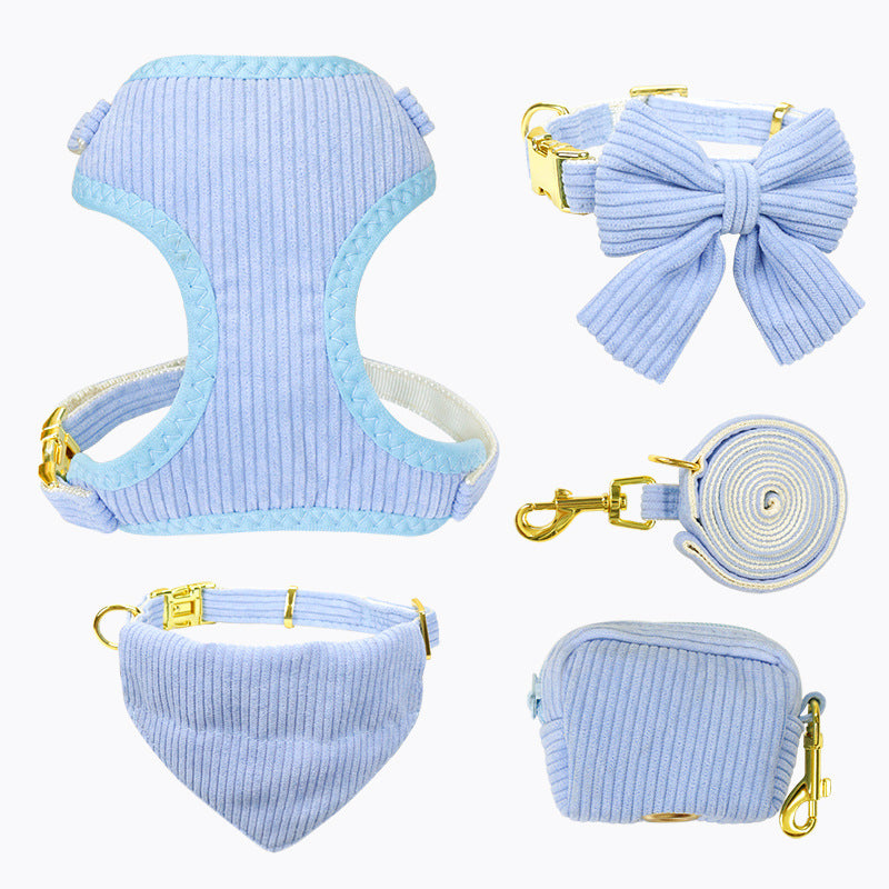 Outdoor Pet Harness And Leash Set For Walking Control