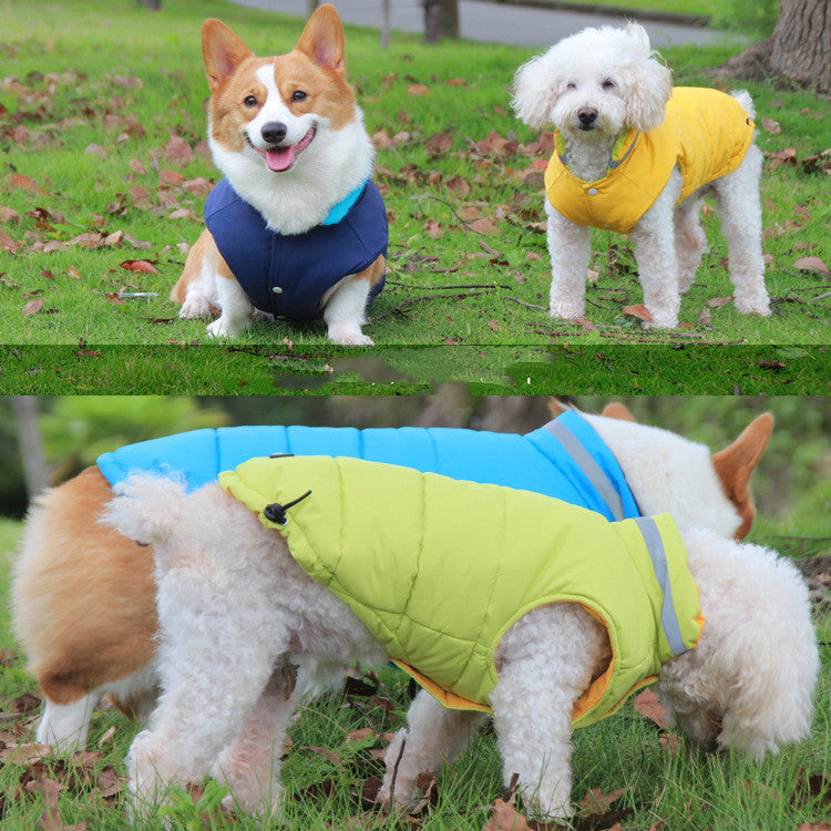 Thickened Waterproof Outdoor Pet Jacket Reflective Safety Wear