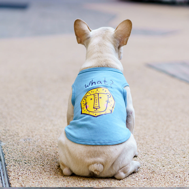 Fashionable Pet Summer T-Shirt Lightweight Casual Wear