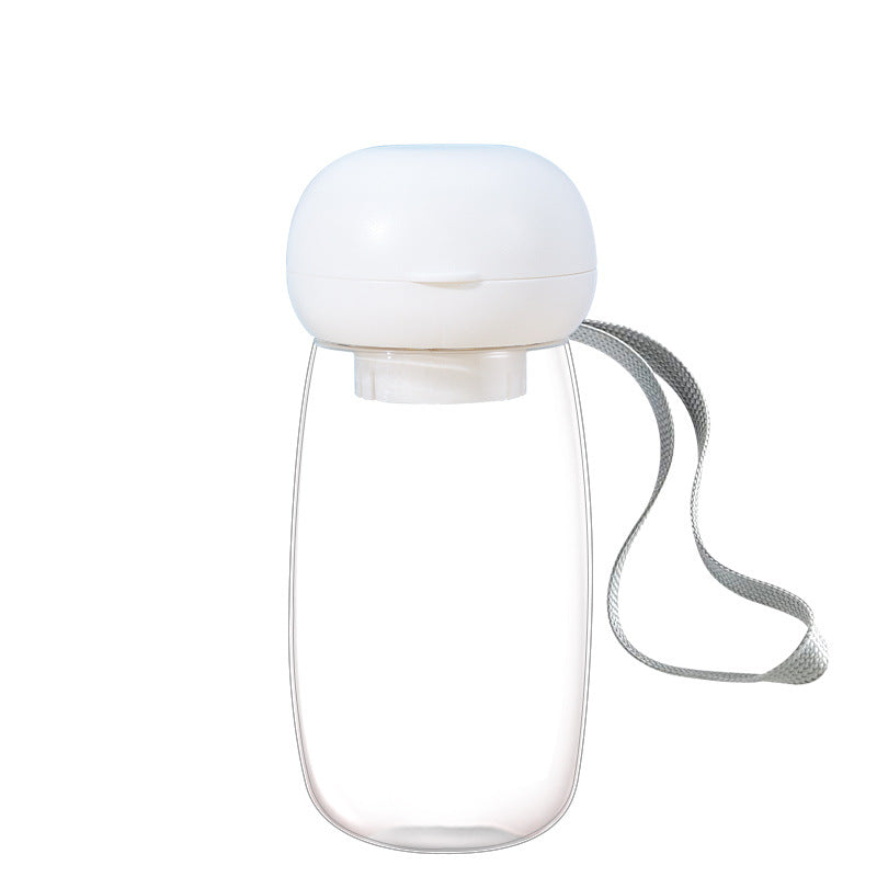 Portable Pet Travel Water Bottle Feeding Cup With Bowl