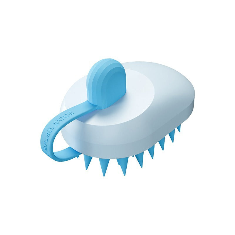 Soft Gel Shampoo Massage Bath Brush Pet Cleaning Tool