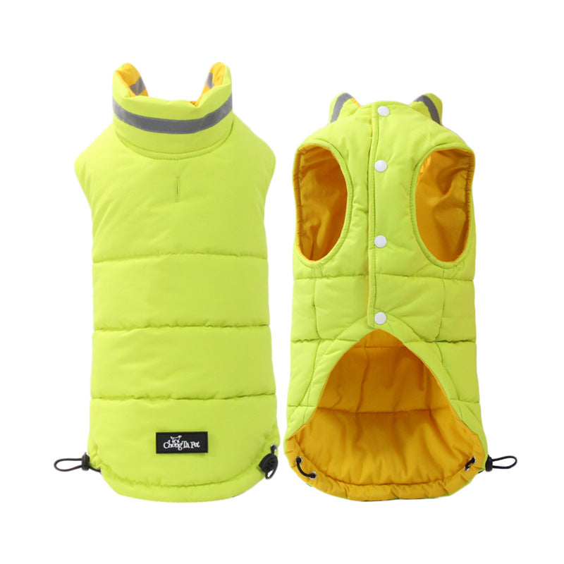 Thickened Waterproof Outdoor Pet Jacket Reflective Safety Wear