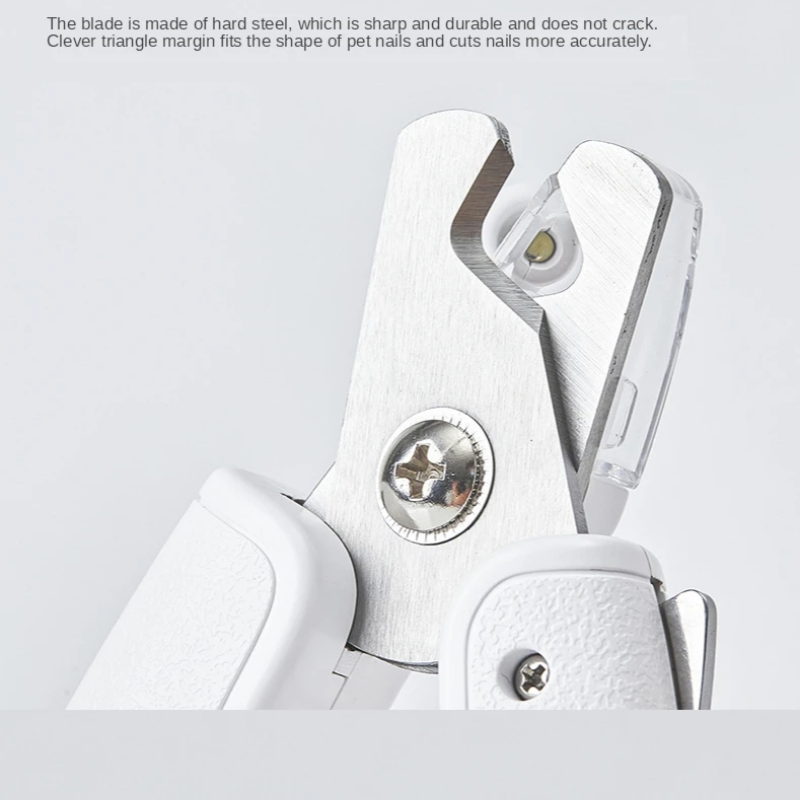 LED Pet Nail Clipper Scissors Grooming Trimming Tool