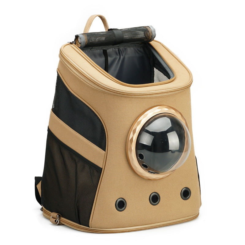 Portable Pet Carrier Backpack For Medium Pets Travel Bag