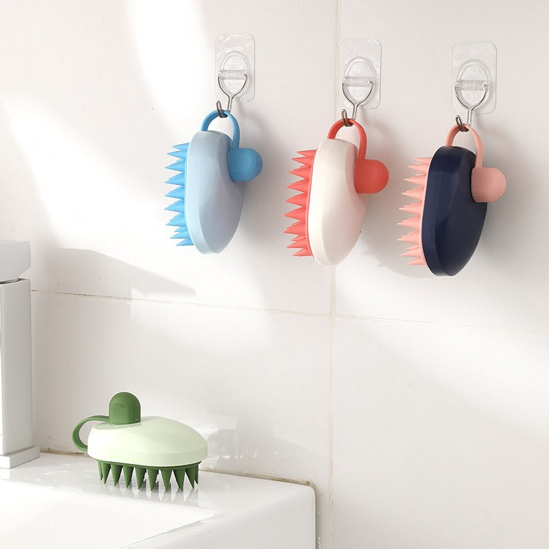 Soft Gel Shampoo Massage Bath Brush Pet Cleaning Tool