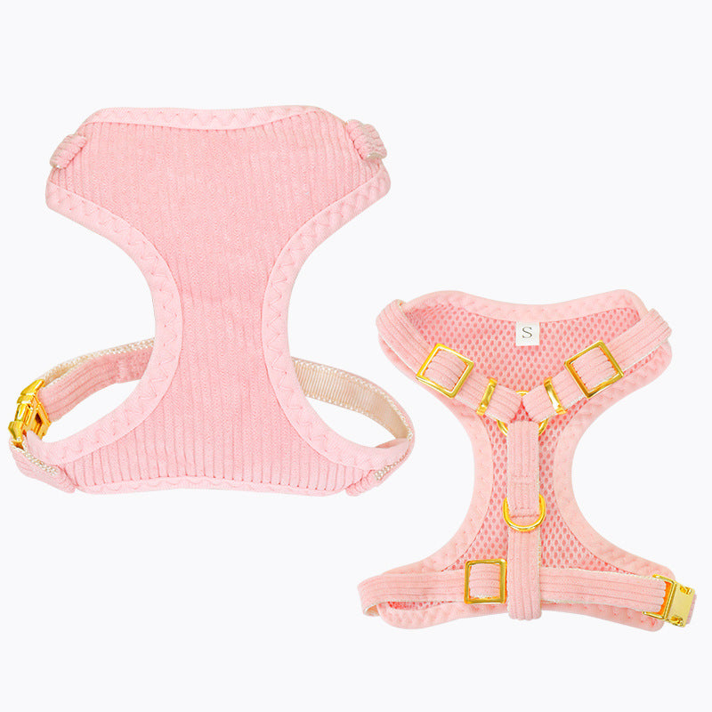 Outdoor Pet Harness And Leash Set For Walking Control