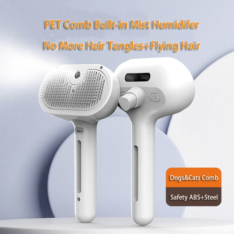 Self Cleaning Pet Grooming Brush Hair Removal Dematting Tool
