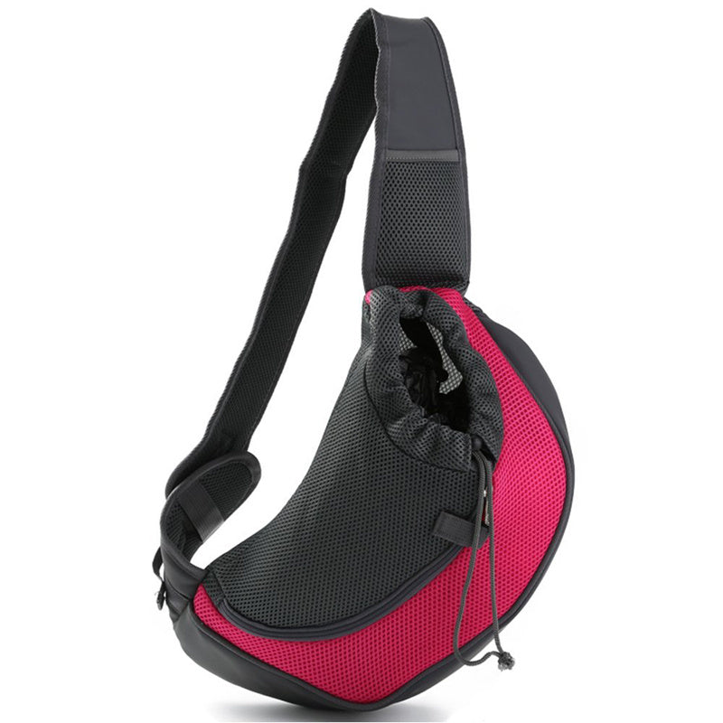 Portable Pet Carrier Mesh Shoulder Travel Bag Tote
