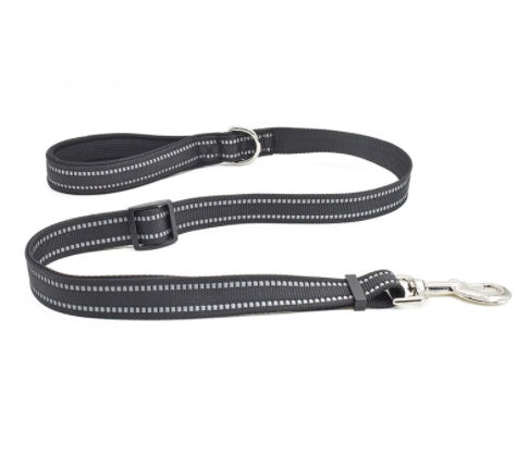 Retractable Nylon Pet Leash For Assisted Walking Control