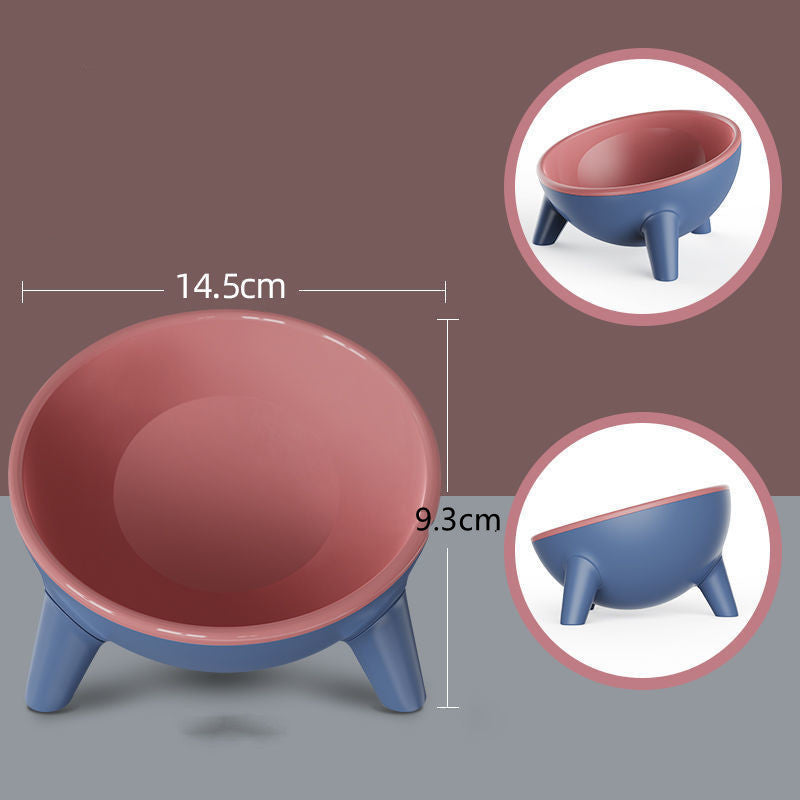 Pet Feeding Bowl Stand Nordic Style Food Feeder Set