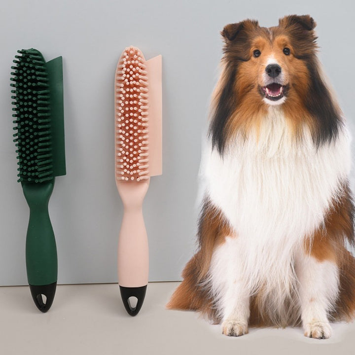 Pet Hair Remover Grooming Brush Massage Comb Detangling Tool