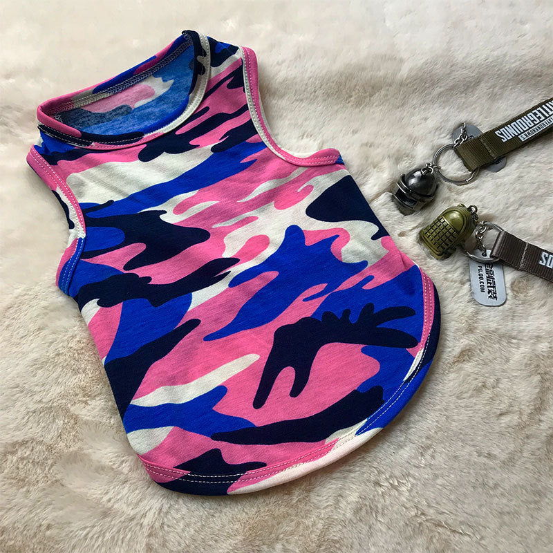Fashionable Pet Summer T-Shirt Lightweight Casual Wear