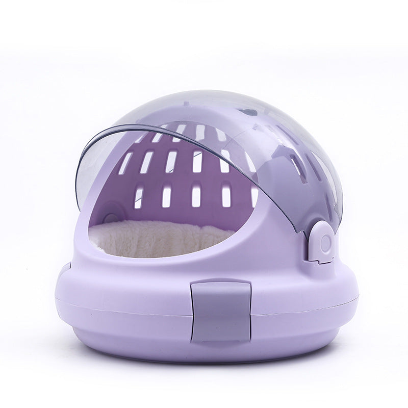 Pet Space Capsule Carrier Panoramic View Cushion Travel Bag