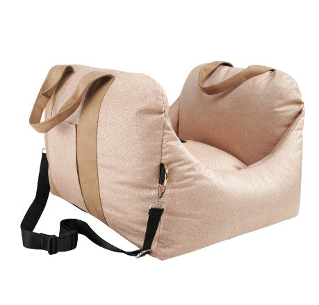 Waterproof Pet Car Seat Carrier Travel Safety Basket Bed