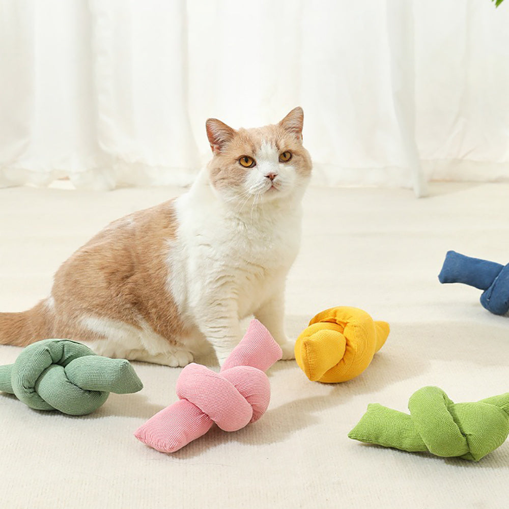 Natural Cotton Knot Rope Interactive Pet Tug Toy