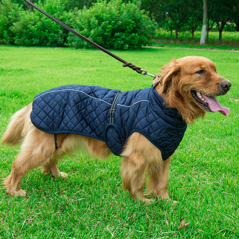 Adjustable Warm Pet Cotton Jacket Clothing