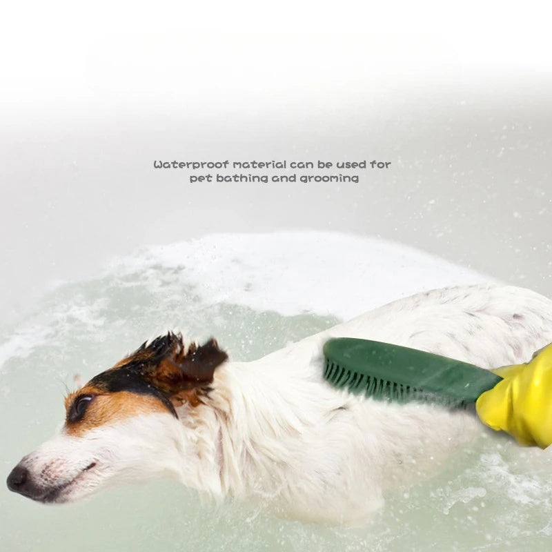 Pet Hair Remover Grooming Brush Massage Comb Detangling Tool