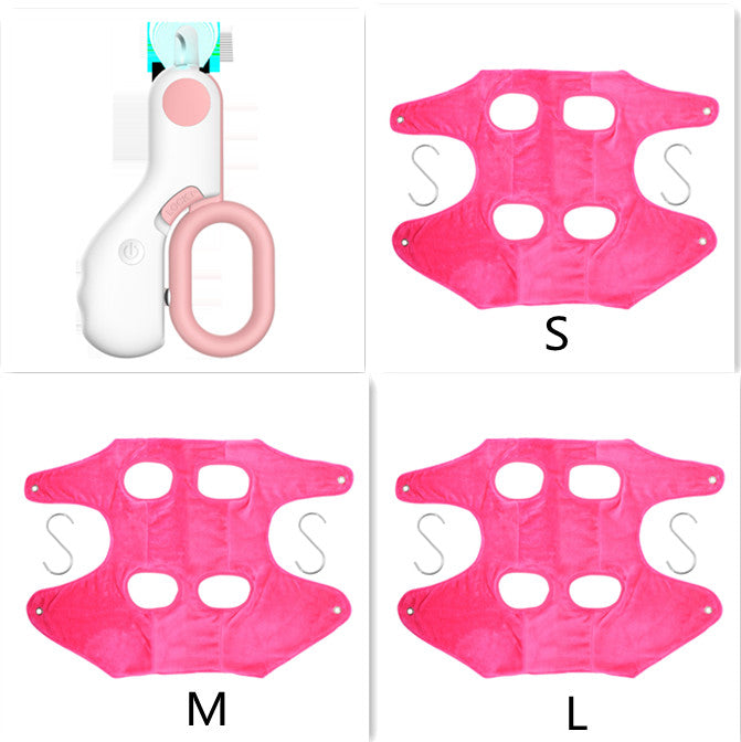 LED Pet Nail Trimmer Illuminated Mini Grooming Tool