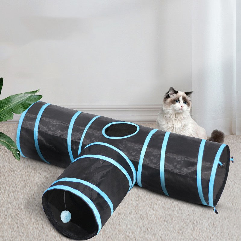 Foldable Climbing Path Pet Tunnel Interactive Toy