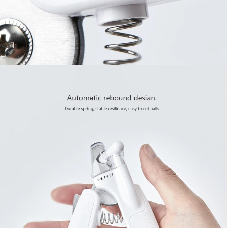 LED Pet Nail Clipper Scissors Grooming Trimming Tool
