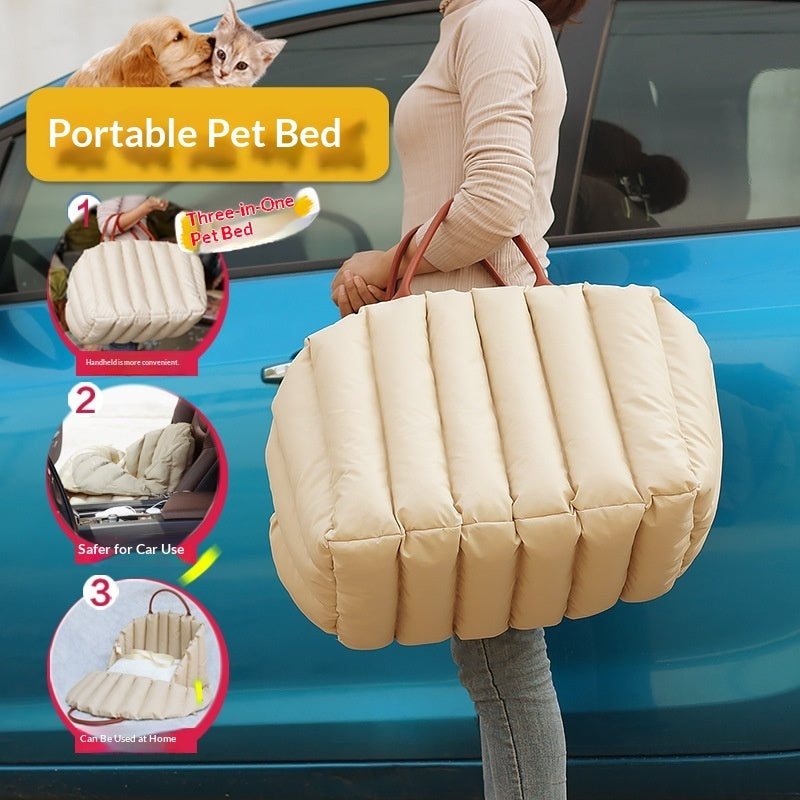 Portable Pet Car Travel Carrier Safety Bag