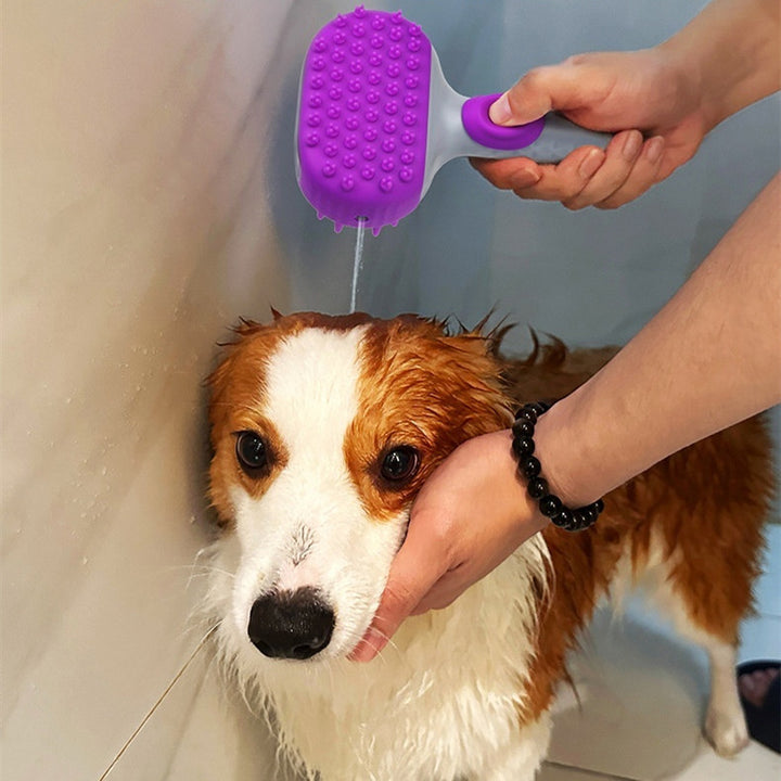 Pet Bath Floating Hair Cleaning Shower Brush Tool