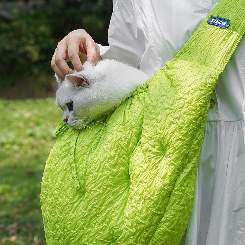Portable Pet Shoulder Carrier Bag Warm Travel Comfort Bag