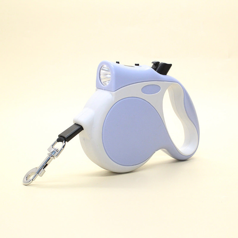 Retractable Pet Rope Leash With Built-In LED Light