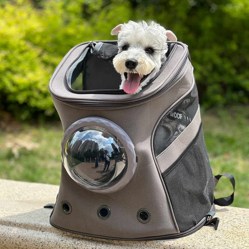 Portable Pet Carrier Backpack For Medium Pets Travel Bag