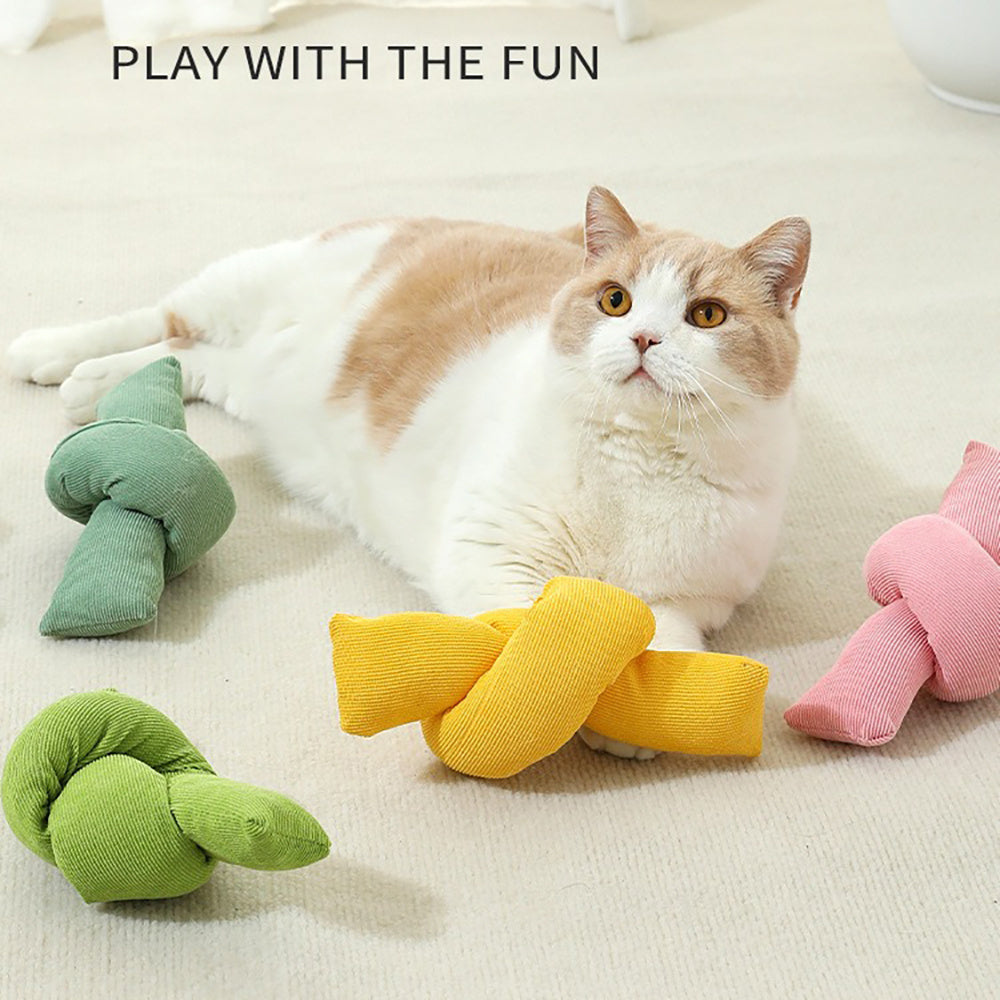 Natural Cotton Knot Rope Interactive Pet Tug Toy