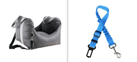 Waterproof Pet Car Seat Carrier Travel Safety Basket Bed