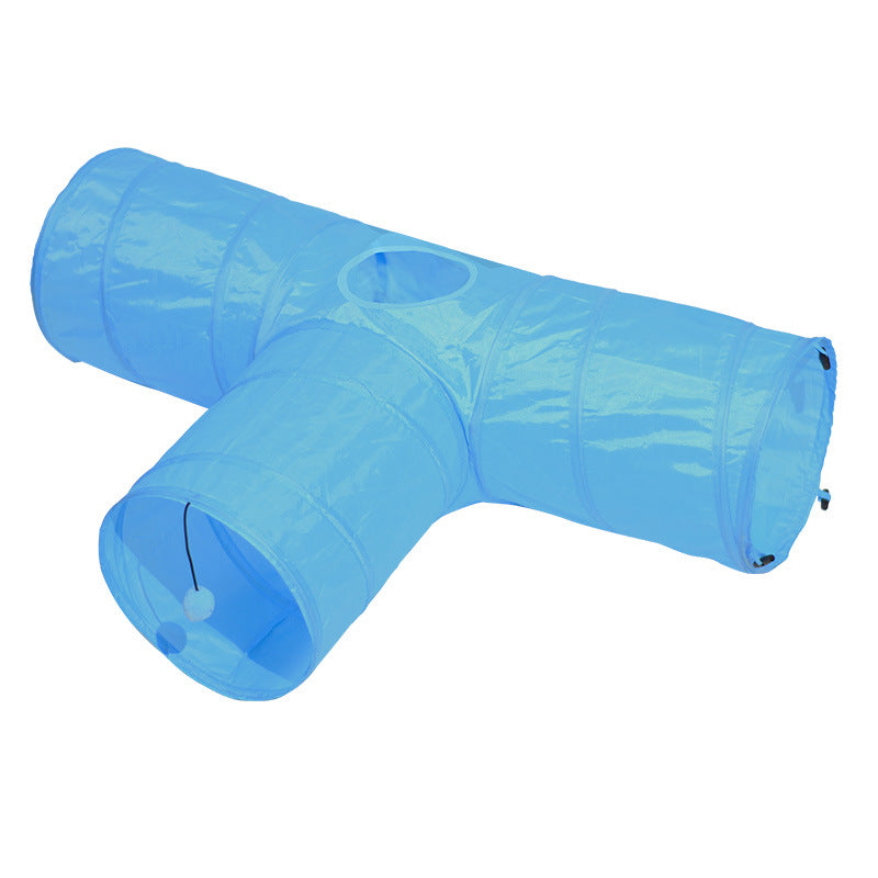 Foldable Climbing Path Pet Tunnel Interactive Toy