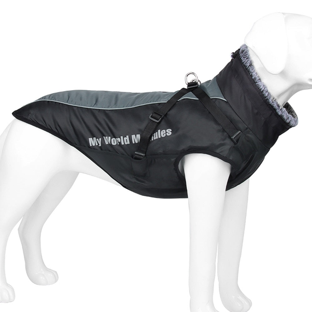 Warm Waterproof Reflective Pet Shell Jacket Outdoor Wear