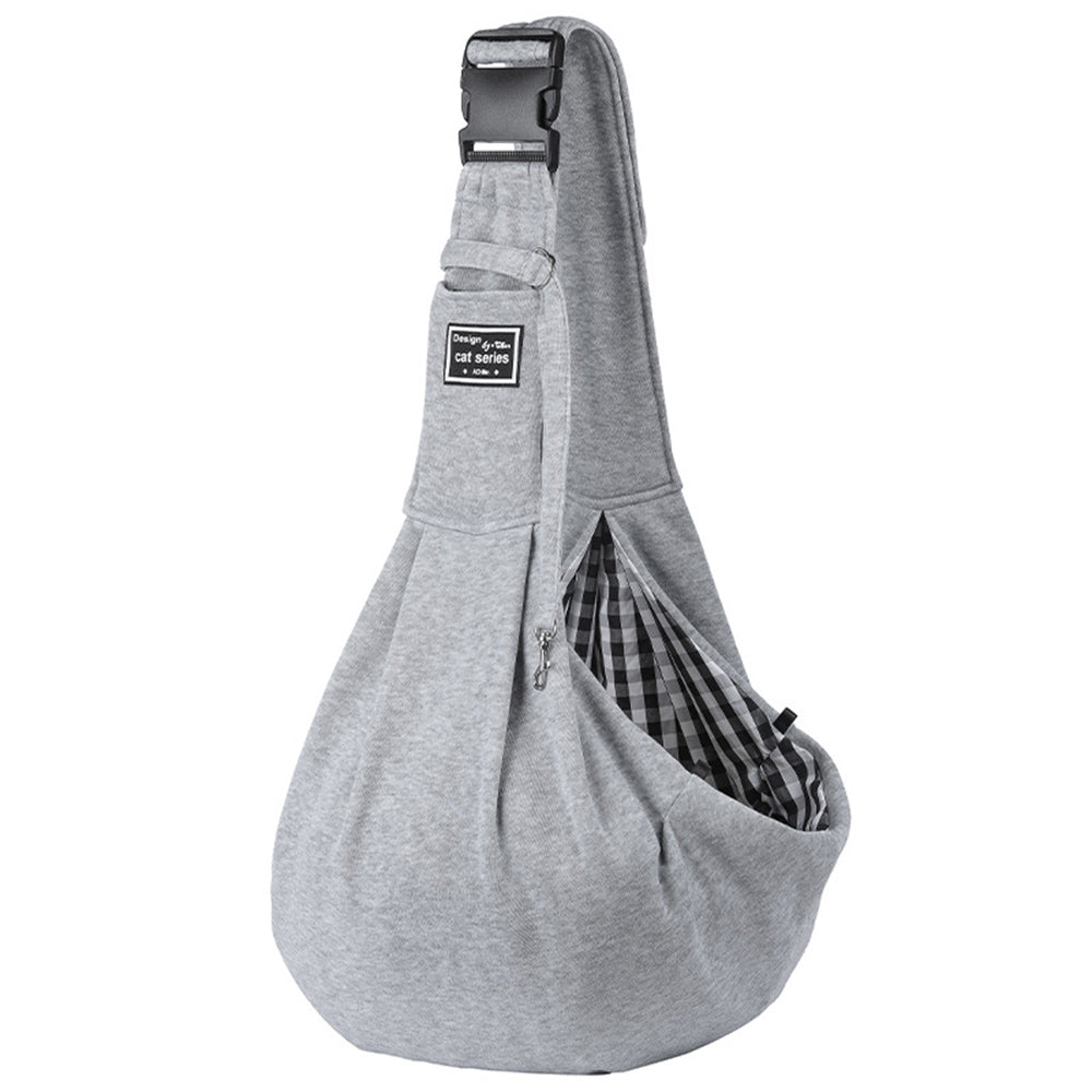 Cotton Pet Shoulder Carrier Crossbody Travel Tote Bag