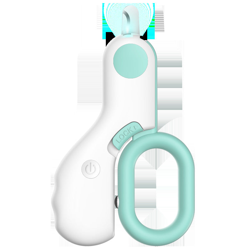 LED Pet Nail Trimmer Illuminated Mini Grooming Tool