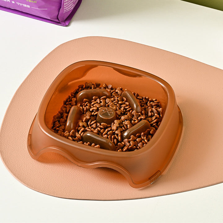 Pet Slow Feeding Bowl Anti Choking Water Feeder
