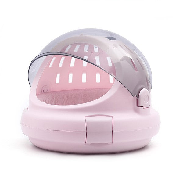 Pet Space Capsule Carrier Panoramic View Cushion Travel Bag