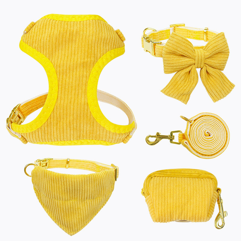 Outdoor Pet Harness And Leash Set For Walking Control