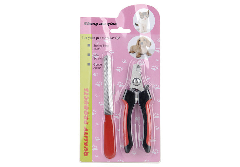 LED Pet Nail Clippers Illuminated Grooming Scissors Tool