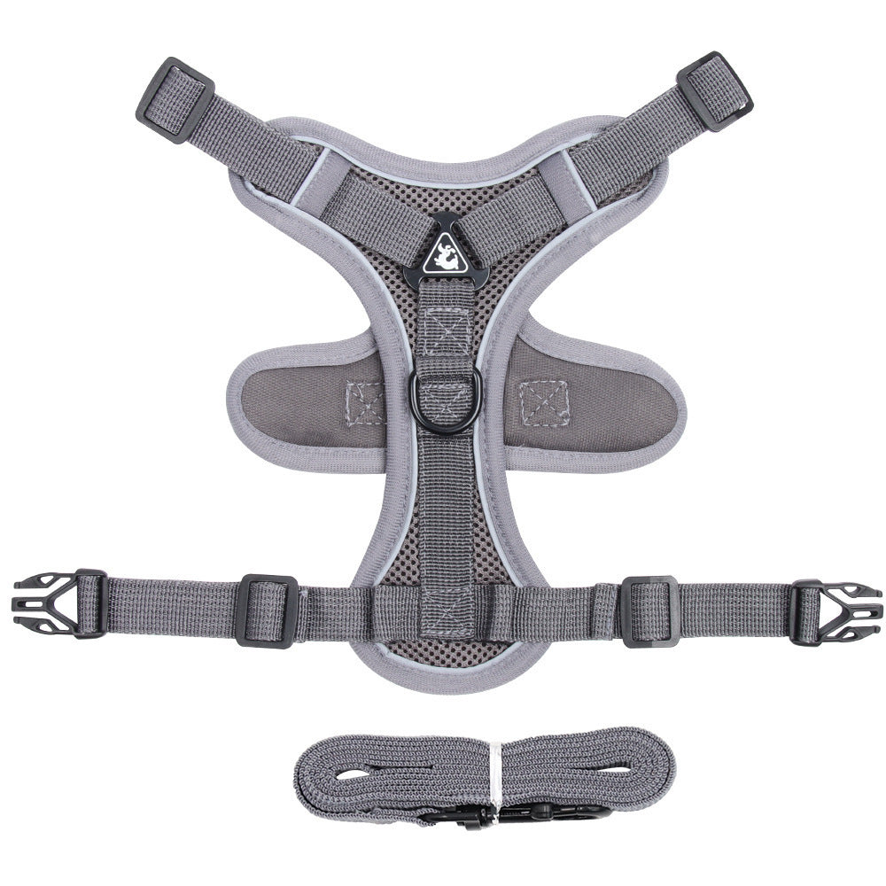 New Pet Harness Vest With Chest Strap And Leash