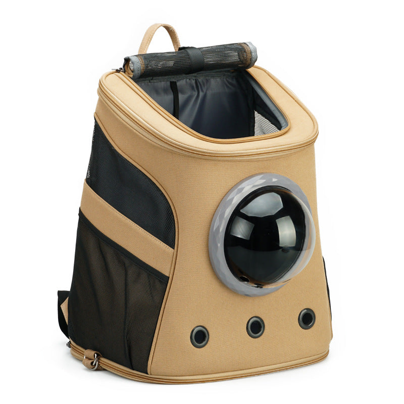 Portable Pet Carrier Backpack For Medium Pets Travel Bag