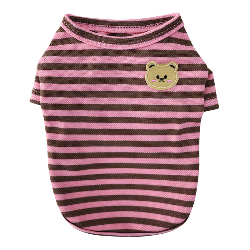 Breathable Summer Pet T-Shirt Lightweight Casual Wear