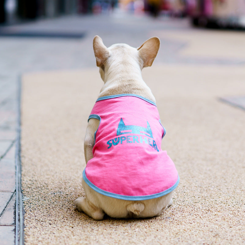 Fashionable Pet Summer T-Shirt Lightweight Casual Wear