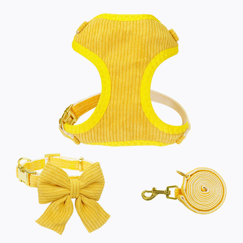 Outdoor Pet Harness And Leash Set For Walking Control