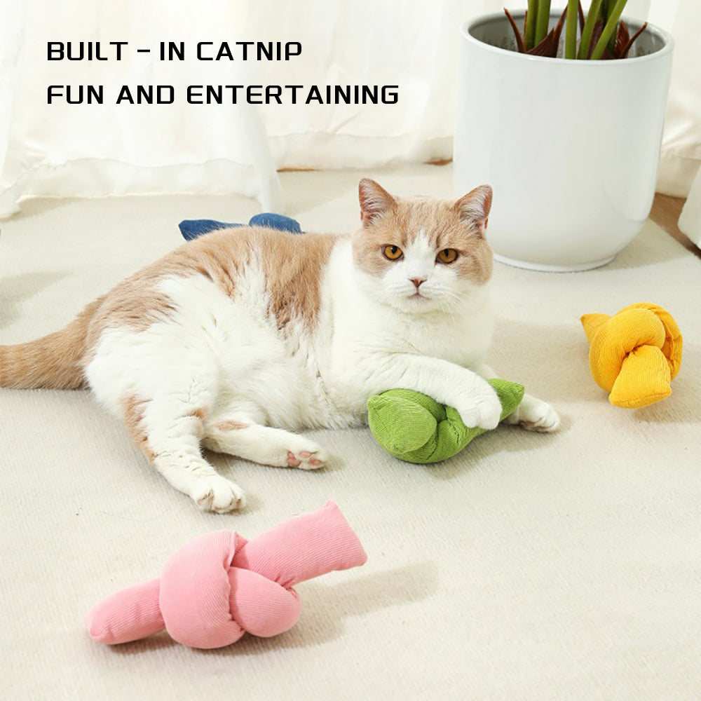 Natural Cotton Knot Rope Interactive Pet Tug Toy