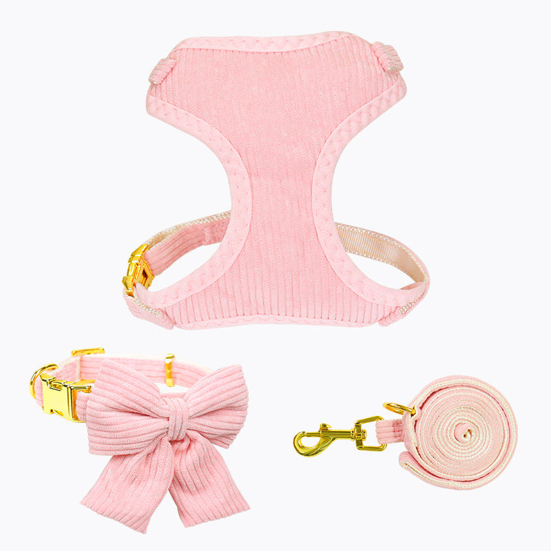 Outdoor Pet Harness And Leash Set For Walking Control
