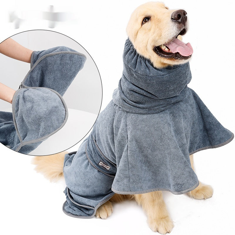 Pet Cotton Water Absorbent Quick Dry Bath Towel